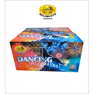 Kembang Api Dancing Wolf Cakes 0.8 dan 1 Inch  168 Shots - GE9168